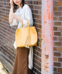 RODE SKO | タッセル軽量2WAYシンプルトートバッグ(トートバッグ)