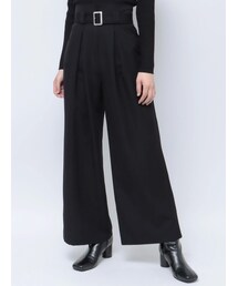 MURUA | ツイルタックワイドパンツ(その他パンツ)