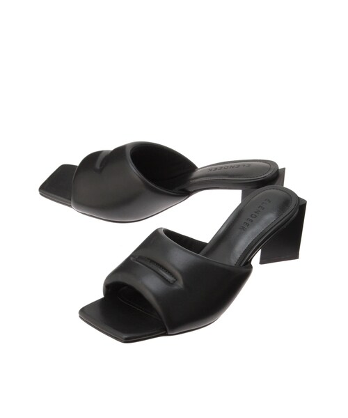 ELENDEEK（エレンディーク）の「CUSHION SANDAL（サンダル・レディース・オフホワイト/ブラック/レッド・37/38）」の12枚目の写真