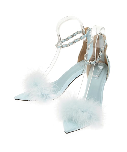 EATME（イートミー）の「フェザーチェーンサンダル（サンダル・レディース・ブラック/イエロー/ブルー・S/M/L）」の8枚目の写真