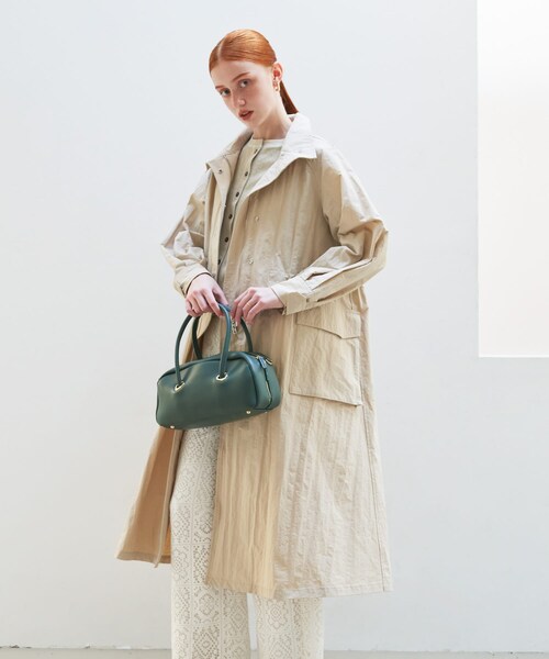 URBAN RESEARCH ROSSO（アーバンリサーチロッソ）の「撥水ボリュームモッズコート（モッズコート・レディース・BEIGE/OFF WHITE・FREE）」の16枚目の写真