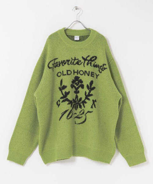 THE GOODLAND MARKET（ザグッドランドマーケット）の「old honey　40°C knit（ニット/セーター・レディース・02brown/01green・FREE）」の12枚目の写真