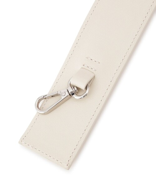 ADAM ET ROPE'(アダムエロペ)の「スプリットレザートップハンドルバッグ(ハンドバッグ・レディース・ブラック/オフホワイト・F)」の22枚目の写真