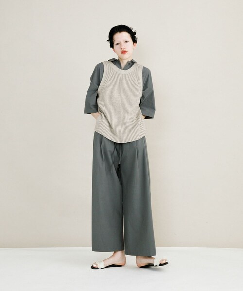 LAATO（ラート）の「relax all in one（サロペット/オーバーオール・レディース・モス/チョコレート/ミッドナイト・FREE）」の3枚目の写真