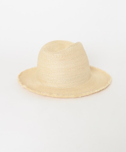 URBAN RESEARCH(アーバンリサーチ)の「KIJIMA TAKAYUKI ABACA CENTER CREASE HAT(ハット・メンズ・BEIGE・2)」の4枚目の写真