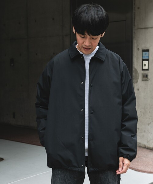 URBAN RESEARCH DOORS(アーバンリサーチドアーズ)の「『撥水/防風』ウールブレンドラミネート 中綿ブルゾン(ブルゾン・メンズ・BROWN/BLACK・M/L)」の5枚目の写真