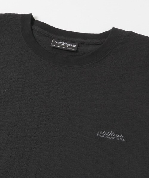 URBAN RESEARCH(アーバンリサーチ)の「『吸水速乾/UVカット』『別注』THOUSAND MILE×URBAN RESEARCH WASHER CODE T-SHIRTS(Tシャツ/カットソー・メンズ・BLACK/CHARCOAL/NAVY ST・S/M/L)」の13枚目の写真