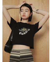 EMODA | ショートボックスロゴTシャツ(Tシャツ/カットソー)