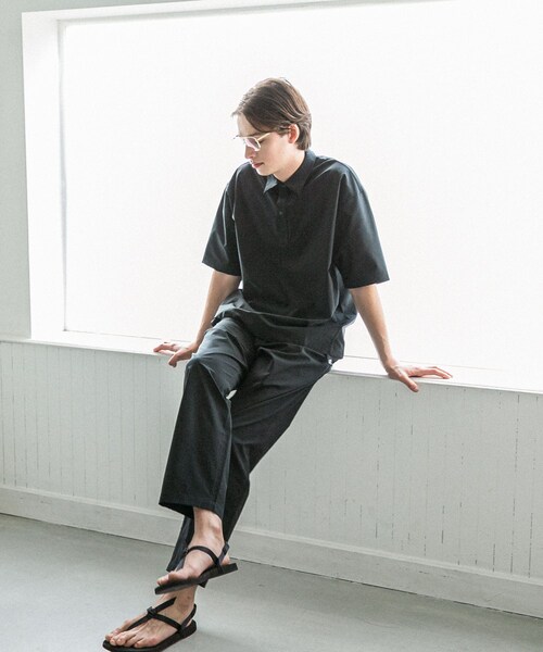 URBAN RESEARCH（アーバンリサーチ）の「『XLサイズあり』『撥水』SOLOTEX STRETCH ポロシャツ（ポロシャツ・メンズ・BLACK/D.NAVY/ICE GRAY・M/L/XL）」の20枚目の写真