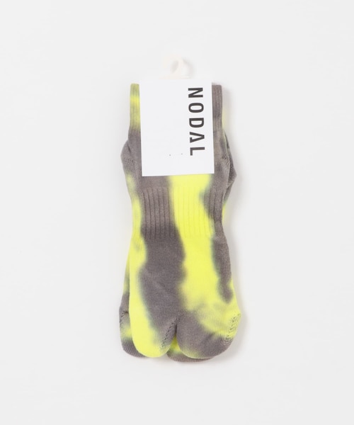 EKAL（エカル）の「NODAL　TIE DYE SOCKS（その他アンダーウェア/インナー・メンズ・SODA KHGRY/OR PINK/PPL YEL/NVY GRN/PNK NVY/YEL CCL/BLU NVY/L GRY CCL/CML CREAM/ORG BLU/L GRY GRN/L BLU RED・One）」の9枚目の写真