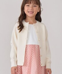 ROPE' PICNIC（ロペピクニック）の「【KIDS】アソートボタンマシュマロニットカーデ（カーディガン/ボレロ・キッズ）」