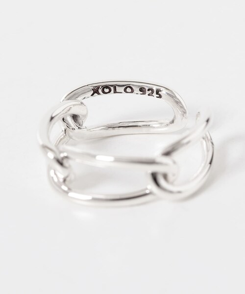 URBAN RESEARCH(アーバンリサーチ)の「XOLO BOLD CHAIN RING(リング・メンズ・SILVER・L)」の5枚目の写真