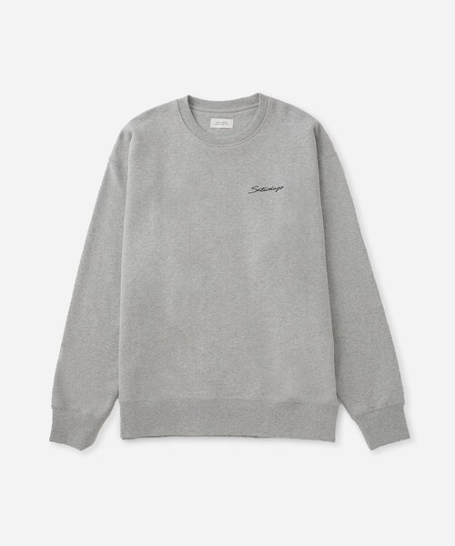 Saturdays NYC(サタデーズ ニューヨークシティ )の「Bowery Script Emb Sweatshirt(スウェット・レディース・グレー/グリーン/ネイビー・L/M/S/XL/XS/XXL)」の3枚目の写真