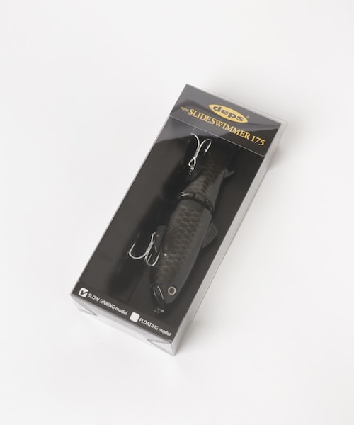 URBAN RESEARCH(アーバンリサーチ)の「deps NEW SLIDESWIMMER 175(その他雑貨・メンズ・リアルケタバス/ヌードブラック/グリッターカーフ・175)」の1枚目の写真