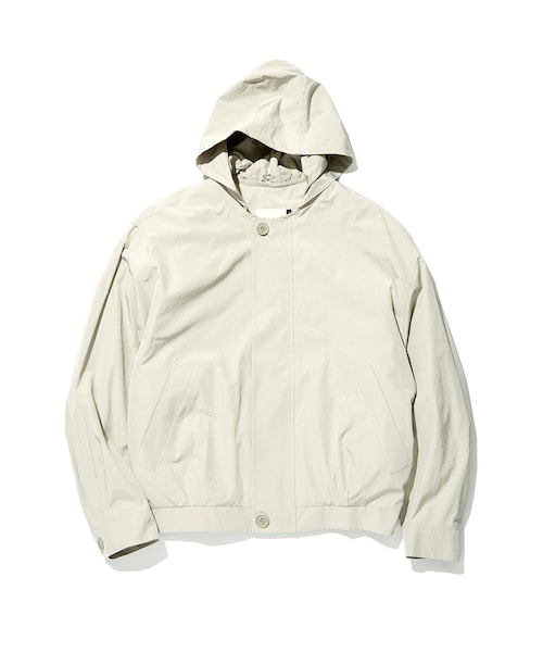 ADAM ET ROPE'（アダムエロペ）の「【AMOMENTO/アモーメント】COTTON NYLON VOLUME JUMPER（その他アウター・メンズ・チャコール/ライトグレー・L/M）」の5枚目の写真