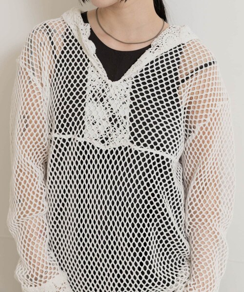 THE GOODLAND MARKET（ザグッドランドマーケット）の「77circa　make antique lace sailor top（その他トップス・レディース・white1/white2/black1/black2・one）」の7枚目の写真