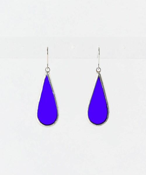 URBAN RESEARCH（アーバンリサーチ）の「Arte.m　しずくピアス(小)（ピアス（両耳用）・レディース・イエロー/ブルー/クリア/グリーン/レッド・0）」の2枚目の写真