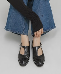 KBF | アシンメトリーメリージェーンローファー(その他シューズ)