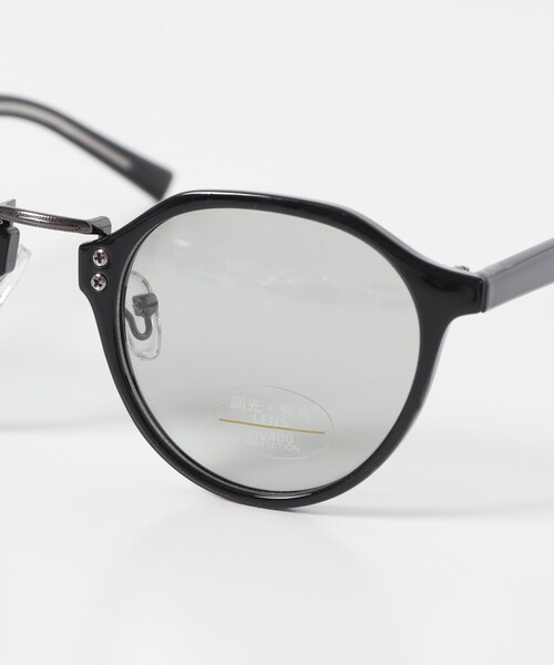 URBAN RESEARCH DOORS（アーバンリサーチドアーズ）の「クラウンパント(調光&偏光レンズ)（メガネ・メンズ・BLK/BLUE/BLK/SMOKE/BLK/GRN・-）」の11枚目の写真