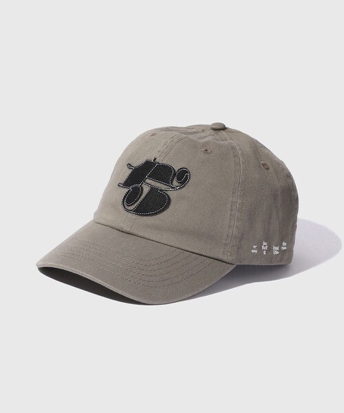 ADAM ET ROPE'(アダムエロペ)の「【BAL/バル】COTTON 6-PANEL HAT(キャップ・メンズ・ブラック/グレー・F)」の2枚目の写真