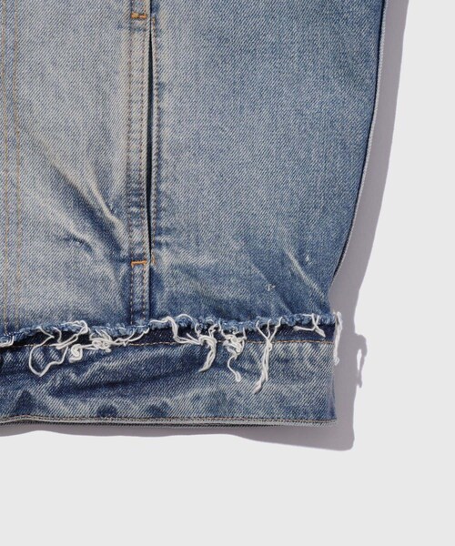 ADAM ET ROPE'(アダムエロペ)の「【Maison Margiela/メゾン マルジェラ】DENIM SPORTS JKT BLUE(デニムジャケット・メンズ・ブルー系・46/48)」の8枚目の写真