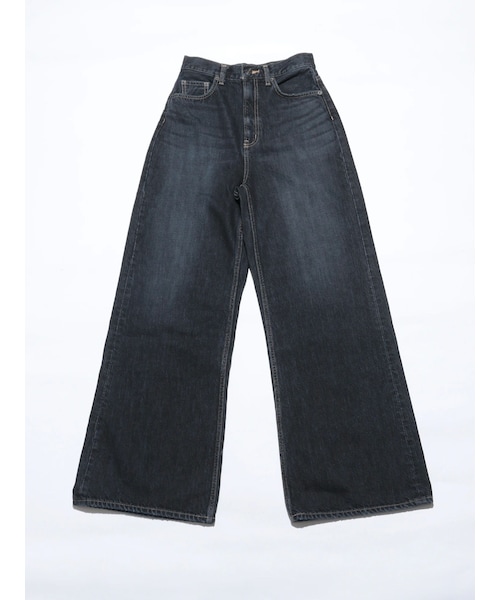 EMODA（エモダ）の「【VEQUM】RIM WIDE JEANS（その他・レディース・ブラック/アイスブルー/インディゴ・24/25/26）」の9枚目の写真