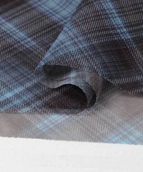 SENSE OF PLACE by URBAN RESEARCH(センスオブプレイスバイアーバンリサーチ)の「チェックシアードレープトップ(その他トップス・レディース・BLACK/BROWN/RED・One)」の11枚目の写真