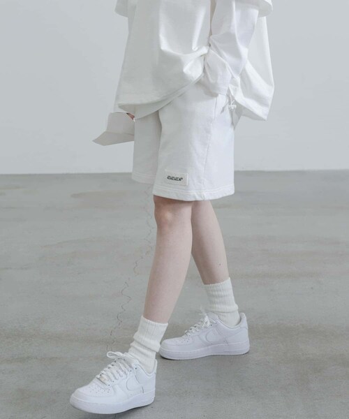 URBAN RESEARCH（アーバンリサーチ）の「dDdDdDd　WIDE SWEAT SHORTS（その他パンツ・メンズ・WHITE/BLACK/NAVY/M.GRAY・S/M/L/XL/XXL）」の12枚目の写真