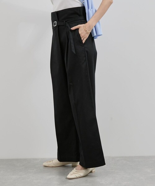 VIS（ビス）の「【洗える】2WAYラップデザインパンツ（その他パンツ・レディース・ブラック/カーキ系・M/S）」の15枚目の写真