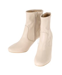 MERCURYDUO | クリアヒールストレッチショートブーツ(その他シューズ)