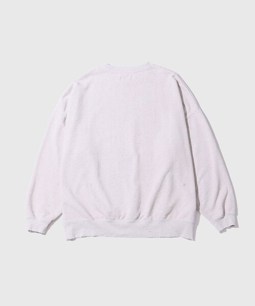 ADAM ET ROPE'（アダムエロペ）の「【FACCIES/ファッチーズ】AGING FADE SWEAT(SOFT)（スウェット・メンズ・ブラック/グレー・1/2）」の13枚目の写真
