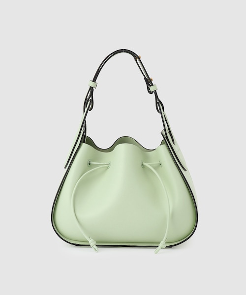 ROPE'(ロペ)の「【一部店舗限定】Amelie Bag (アメリ バッグ)(ハンドバッグ・レディース・キャメル/ブラック/オフホワイト/ネイビー系/ベージュ系/サックス/ワイン/キナリ系/ベージュ/ライトグリーン・F)」の8枚目の写真