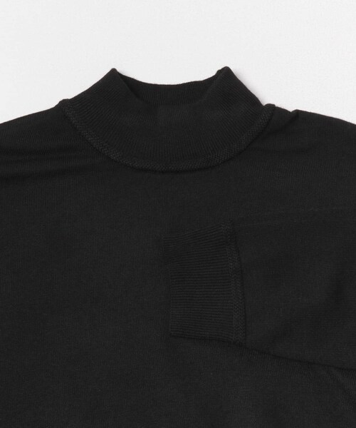 ITEMS URBANRESEARCH(アイテムズ アーバンリサーチ)の「SILK×WOOL MIX ハイネックセーター(ニット/セーター・メンズ・BGD/NVY/BLK・M/L)」の11枚目の写真