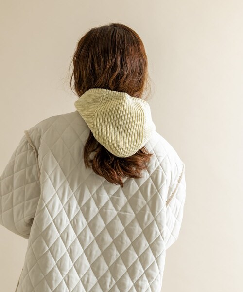 SMELLY（スメリー）の「ニットバラクラバ（ニットキャップ/ビーニー・レディース・GRY/IVO/BRN・-）」の17枚目の写真