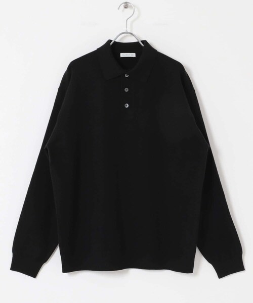 URBAN RESEARCH DOORS（アーバンリサーチドアーズ）の「『XLサイズ/WEB限定/仁村紗和さん着用』『UR TECH 200日ニット』 ポロシャツ（ポロシャツ・メンズ・L/GRY/BROWN/BLACK/BLUE GREEN・M/L/XL）」の14枚目の写真