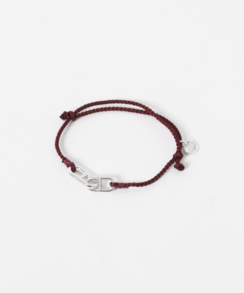 URBAN RESEARCH(アーバンリサーチ)の「XOLO ANCHOR SILK CODE BRACELET(ブレスレット・メンズ・BLK/GRY/NVY/BGD・Free)」の13枚目の写真