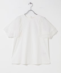 URBAN RESEARCH ROSSO | MARILYN MOON　LACED  SLEEVE CUTSEW(Tシャツ/カットソー)