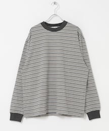 FORK&SPOON | FORK&SPOON　プレーティングボーダーロングスリーブTシャツ(Tシャツ/カットソー)