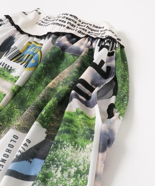 THE GOODLAND MARKET（ザグッドランドマーケット）の「old honey　61℃skirt（スカート・レディース・white/yellow・one）」の12枚目の写真