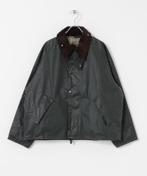 URBAN RESEARCH DOORS(アーバンリサーチドアーズ)の「OS TRANSPORT WAX JACKET(テーラードジャケット・メンズ・SAGE/BLACK/GREY・36/38/40)」の3枚目の写真