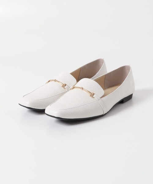 RODE SKO（ロデスコ）の「『MADE IN JAPAN』 スクエアトゥ細ビットローファー（ローファー・レディース・GRAY/BLACK/IVORY・36/37/38）」の16枚目の写真
