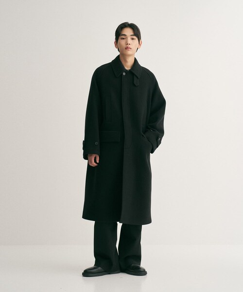 URBAN RESEARCH（アーバンリサーチ）の「ANOTHER OFFICE　Voyager Bold Balmacaan Coat（テーラードジャケット・メンズ・Black/Navy/H Charcoal・1/2/3）」の13枚目の写真