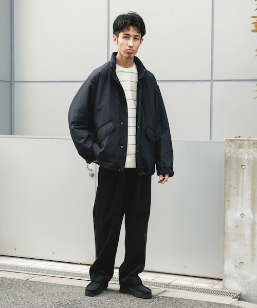 URBAN RESEARCH DOORS（アーバンリサーチドアーズ）の「中綿ショートモッズコート（モッズコート・メンズ・OLV CHK/CCL CHK/BLACK・M/L）」の11枚目の写真