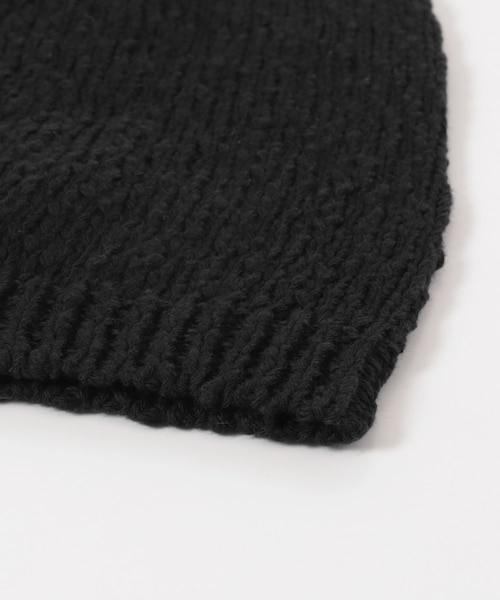 KBF（ケイビーエフ）の「スラブニットビーニー（ニットキャップ/ビーニー・レディース・IVORY/BLACK・One）」の9枚目の写真