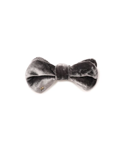 ADAM ET ROPE'(アダムエロペ)の「【J'aDoRe・店舗限定】【MALUS /マリュス】Bowtie barette / velvet(バレッタ/ヘアクリップ・レディース・ブラック/チャコール/グリーン/ワイン・F)」の14枚目の写真