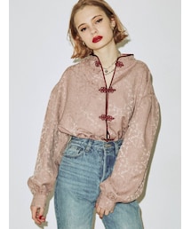 jouetie | チャイナルーズシャツ(シャツ/ブラウス)