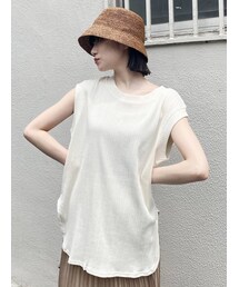 MURUA | 麻混ナチュラルタンク(Tシャツ/カットソー)