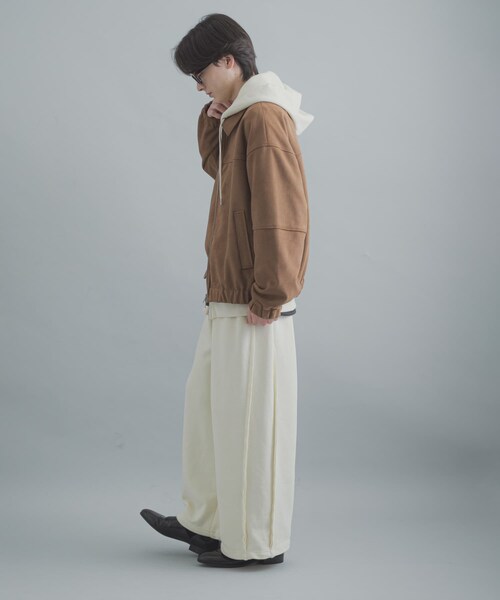 SENSE OF PLACE by URBAN RESEARCH（センスオブプレイスバイアーバンリサーチ）の「F/S ZIPブルゾン（ブルゾン・メンズ・BLACK/BEIGE/KHAKI・M/L）」の15枚目の写真