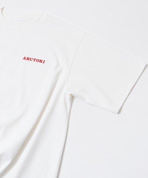 URBAN RESEARCH（アーバンリサーチ）の「551蓬莱×UR　ドロストショートスリーブTシャツ（Tシャツ/カットソー・レディース・OFF/CHARCOAL/ICE BLUE・S/M/L/XL）」の15枚目の写真