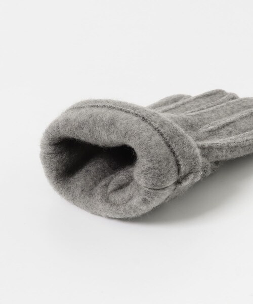 URBAN RESEARCH（アーバンリサーチ）の「カシミヤ100グローブ（ベルト・メンズ・BLACK/GRAY・Free）」の9枚目の写真